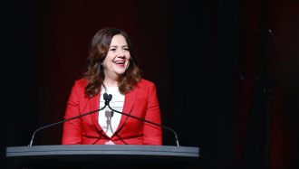 Premier Annastacia Palaszczuk speaks at Queensland Labor Conference.