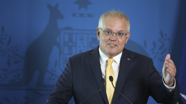 Prime Minister Scott Morrison will deliver a speech to the National Press Club in Canberra on Monday.