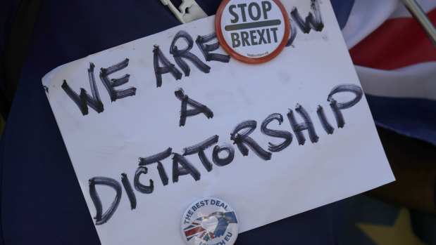 Political opposition to Prime Minister Boris Johnson's move to suspend Parliament is crystalising, with protests around Britain.