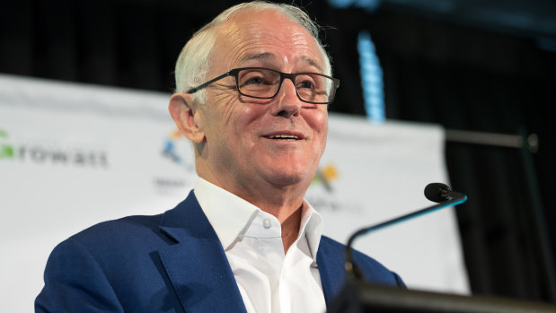 Author in the wings: Malcolm Turnbull's upcoming political memoir, A Bigger Picture, has been scheduled for release in September.