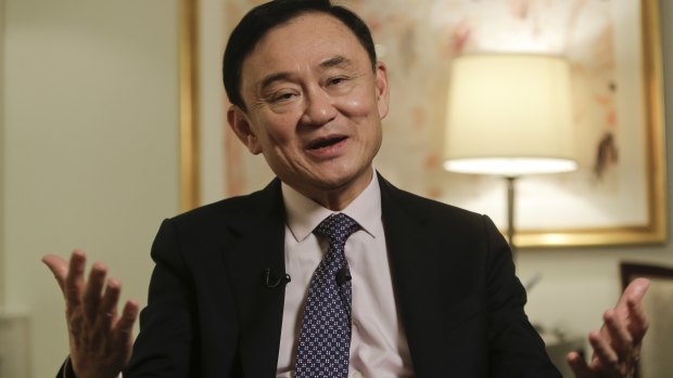  Thailand's former Prime Minister Thaksin Shinawatra pictured in 2016 in New York.