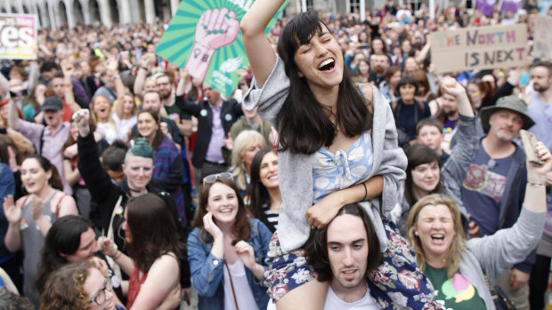 Ireland voted overwhelmingly to repeal it's anti-abortion laws. 