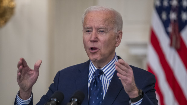 US President Joe Biden has scored the first major legislative victory of his presidency. 