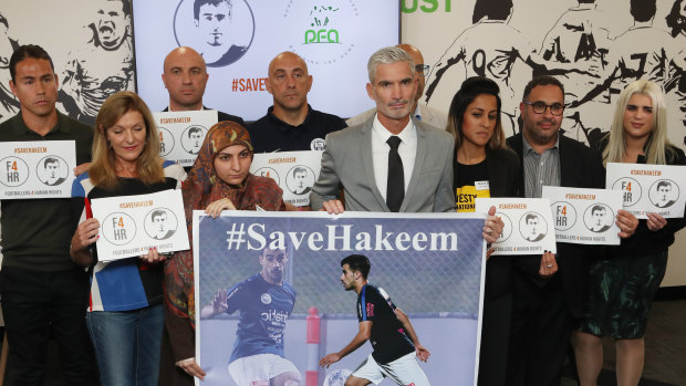 Hakeem al-Araibi's supporters are calling on the Australian government to ramp up its fight to bring home the young player. 