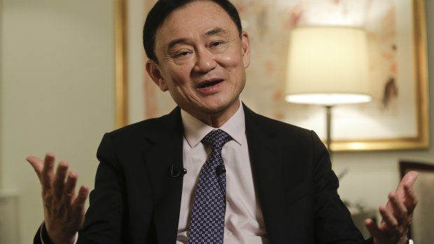  Thailand's former Prime Minister Thaksin Shinawatra pictured in 2016 in New York.