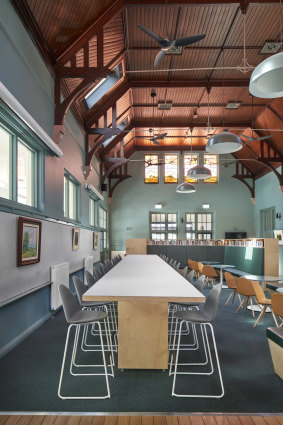 The revamped interior of the school.