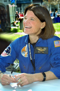 American astronaut Sally Rise.