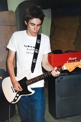 Pash, aged 17, at home in Adelaide. 