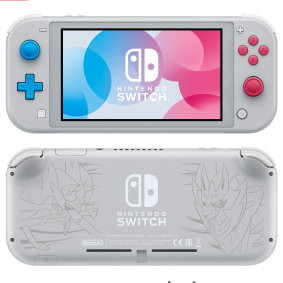 The special edition Pokemon-themed Switch Lite.