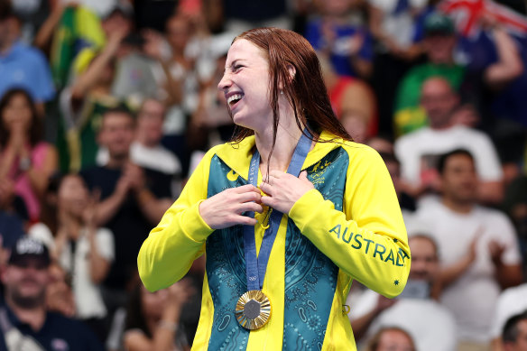 Mollie O’Callaghan has all the signs of a generational swimmer.