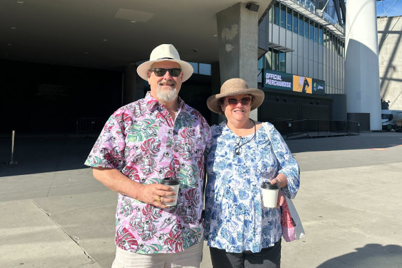 Steve and Louise Hunt.