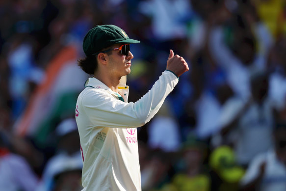 Australian cricket prodigy Sam Konstas.