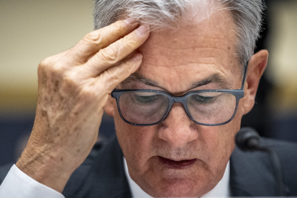 US Federal Reserve chairman Jerome Powell has led central banks in raising rates this year. 