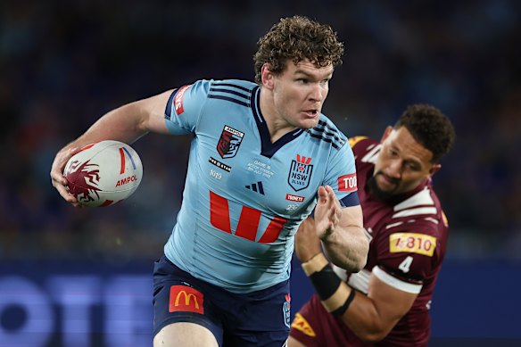 Liam Martin ruptures the right key line.