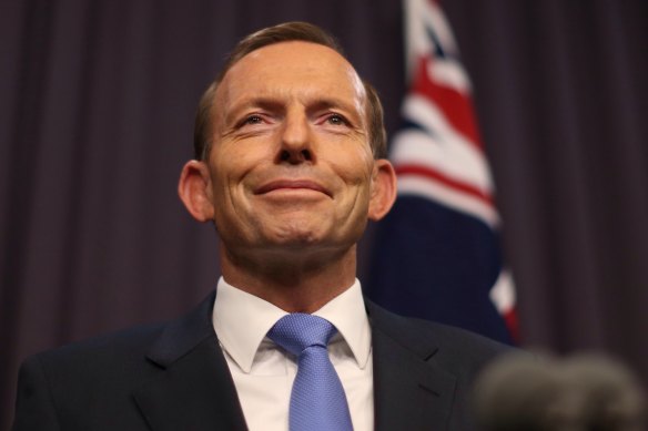 Former prime minister Tony Abbott.