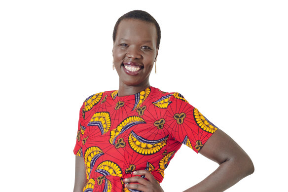 Nyadol Nyuon: “Imagine being a teenager in this country and being told that people like you are ugly, that you’re monkeys ... The worst part of it is internalised racism, where you begin to believe the stereotype.”