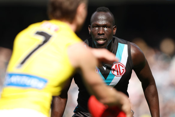 Port Adelaide must win against the Giants on Saturday to keep their premiership hopes in tact.