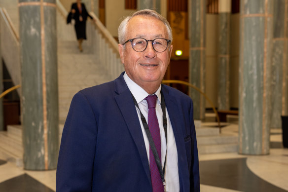 Former treasurer Wayne Swan addressed the Labor Party faithful this morning.