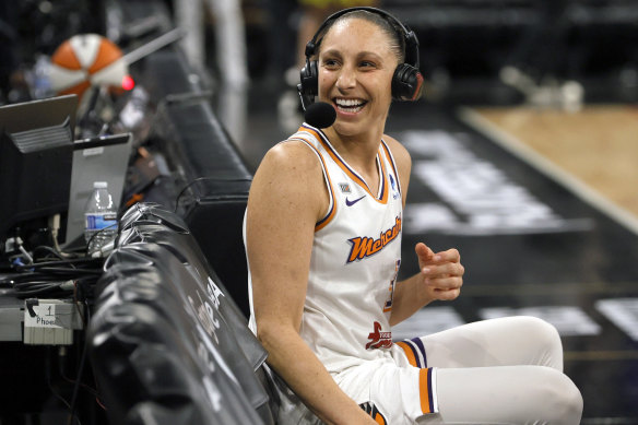 Diana Taurasi of the Phoenix Mercury.