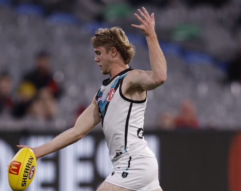 Jason Horne-Francis was exceptional at the MCG against the Demons.