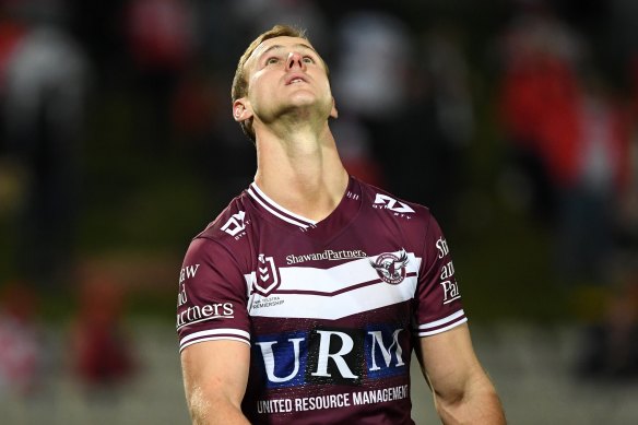 Daly Cherry-Evans had a night to forget as the Sea Eagles crashed to a 30-point loss to St George Illawarra.