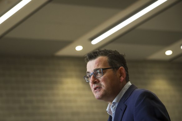 Victorian Premier Daniel Andrews.