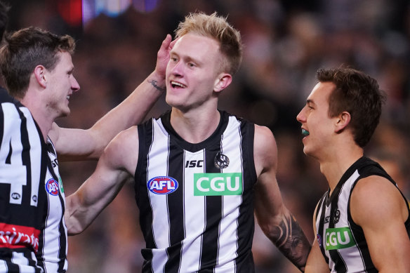 Jaidyn Stephenson is set to return for the Magpies.
