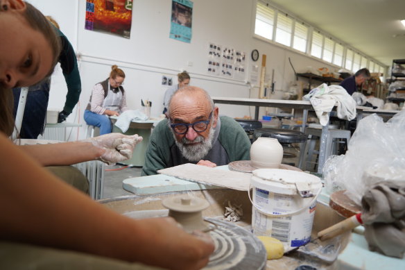 Palmyra-based potter and longtime FAC teacher Stewart Scambler.