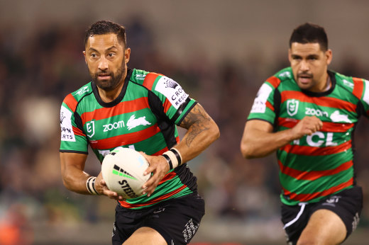 Benji Marshall and Cody Walker will form the new Souths halves pairing.