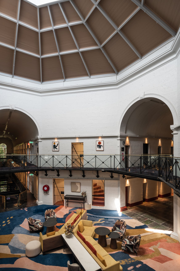 The Interlude: a former Pentridge block repurposed into a five-star hotel. 
