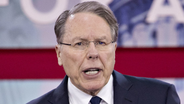 Wayne LaPierre, chief executive officer of the National Rifle Association 