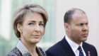 Driving class actions reform: Attorney-General Michaelia Cash and Treasurer Josh Frydenberg.