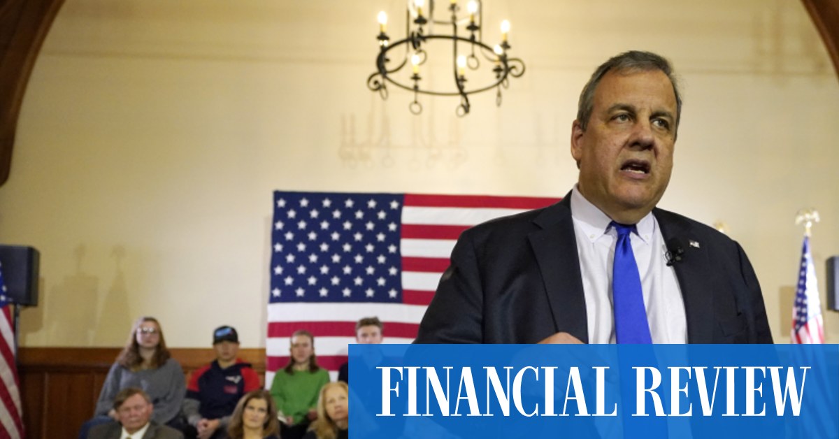 DeSantis and Haley vie for second spot as Christie drops out