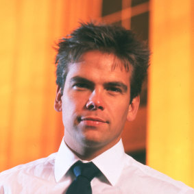 A young Lachlan Murdoch, now ready to run the News Corp empire.