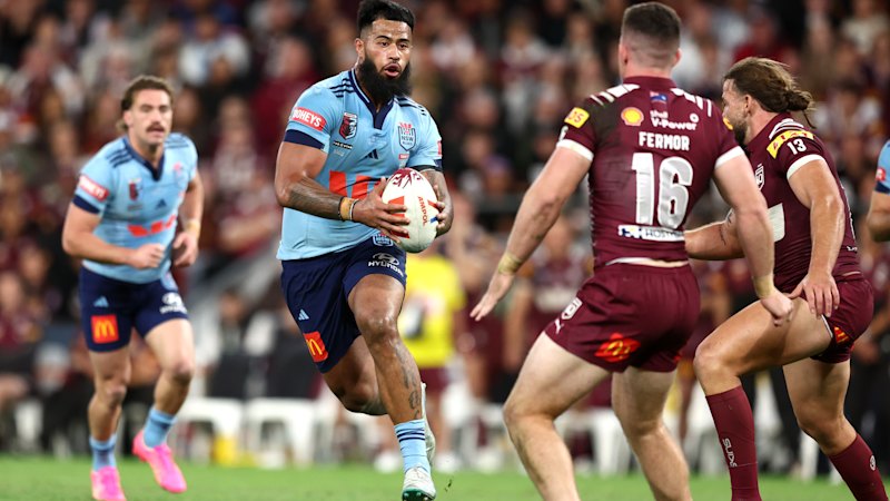 Payne Haas should not have played in Origin I. Michael Maguire told the Blues: ‘You need him’
