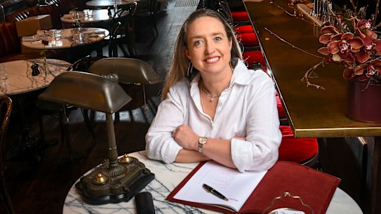 Kim Berkers, general manager of the Scott Pickett Group, at Smith St Bistrot in Collingwood.