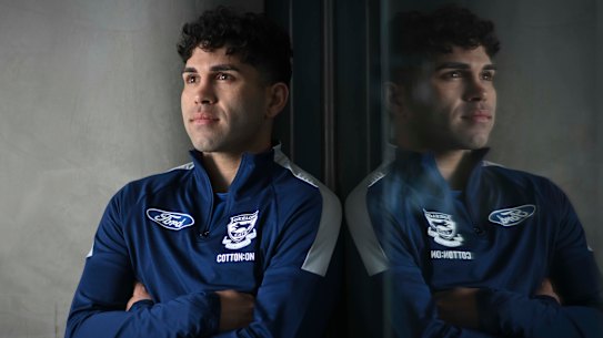 Tyson Stengle hasn’t had the smoothest journey through his AFL career, but on Saturday will line up in his second grand final.