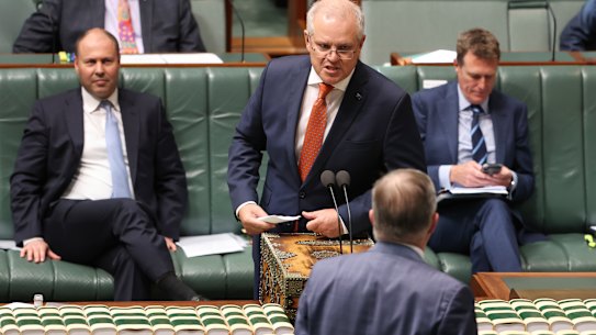 The Morrison government is shaping up for a fight with Anthony Albanese's Labor party over industrial reforms. 