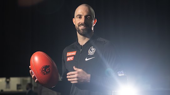 Collingwood veteran Steele Sidebottom.