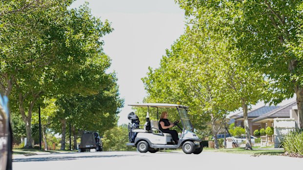 Golf plays a big part of life in Sandhurst.