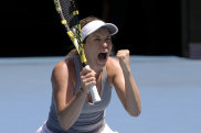 Danielle Collins defeated Alize Cornet in straight sets.