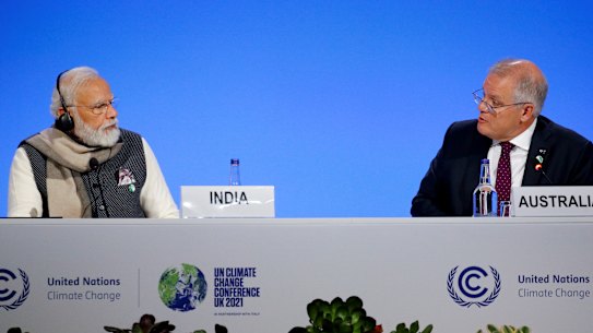 Indian Prime Minister Narendra Modi and Australian leader Scott Morrison will meet for virtual talks on Monday.