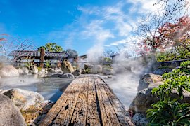 Beppu is an elemental place, you feel close to nature here, and you feel its power.