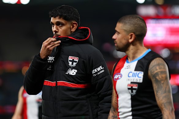 St Kilda may have lost resident superstar Nasiah Wanganeen-Milera for the rest of the season.