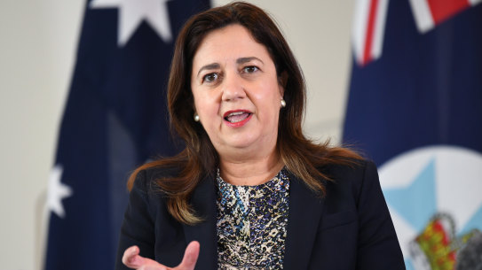 Queensland Premier Annastacia Palaszczuk.