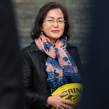 Gladys Liu at Box Hill City Oval