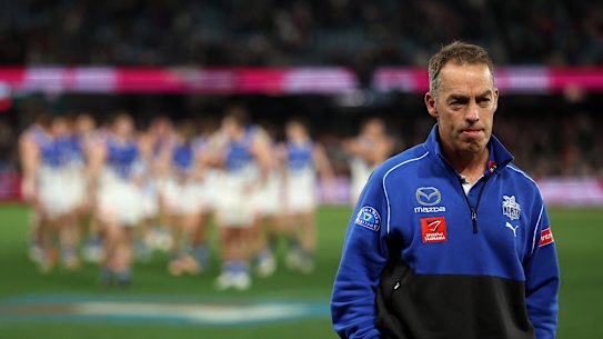 Alastair Clarkson after North Melbourne’s loss to St Kilda.