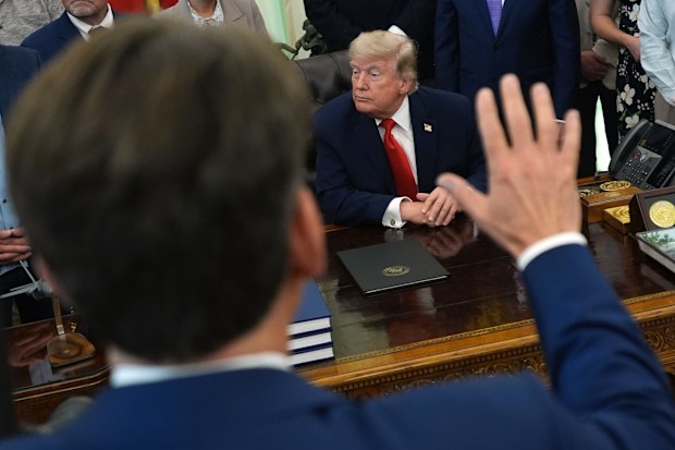 Donald Trump's actions on Iran have been hard to predict.