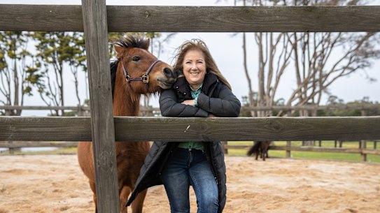 Business consultant and leadership coach Vicki Macdermid, who uses horses in her leadership training work, can relate to those saying the latest lockdown is draining and exhausting.