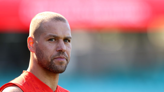 Swans superstar Lance Franklin. 